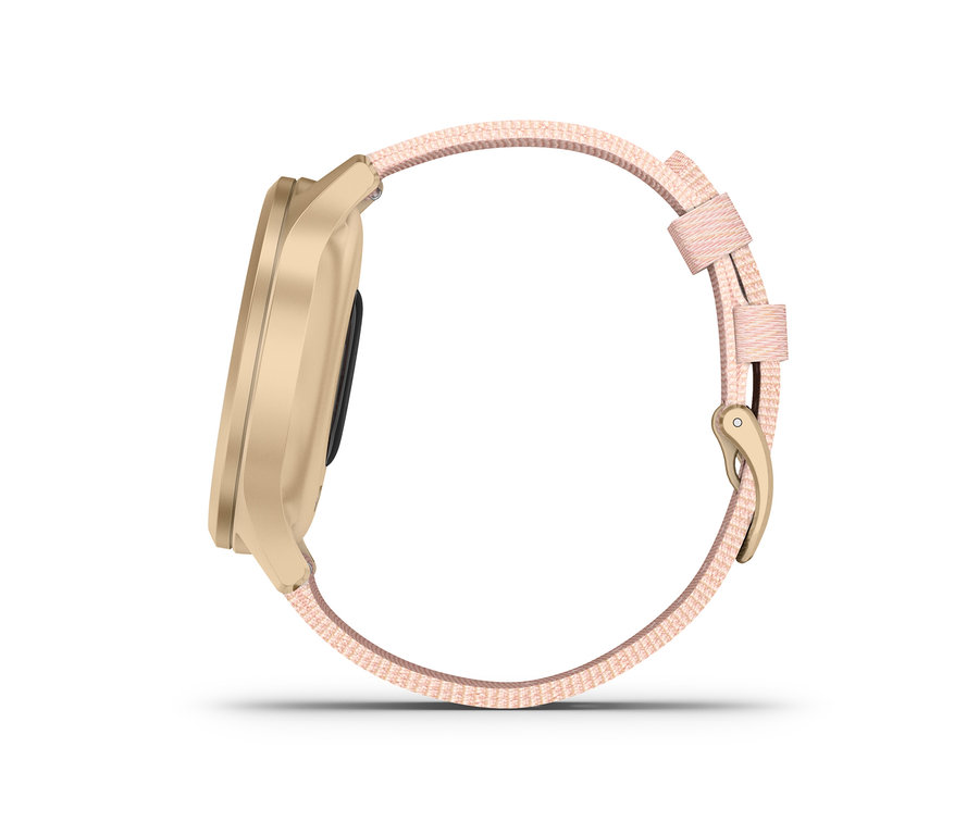 Gros plan sur la montre de sport Garmin Smartwatch « vivomove ».
