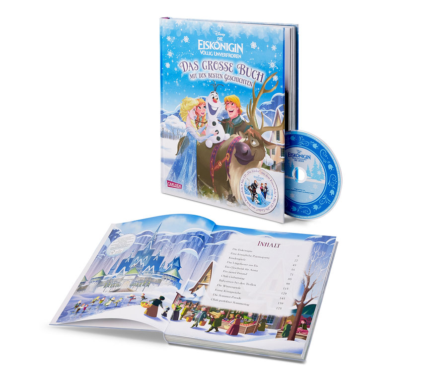 Livre « Disney: La Reine des neiges » avec CD.