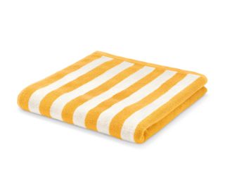Jaune-blanc à rayures