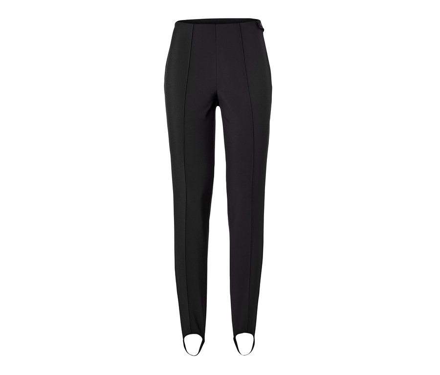 Legging de ski en softshell noir.