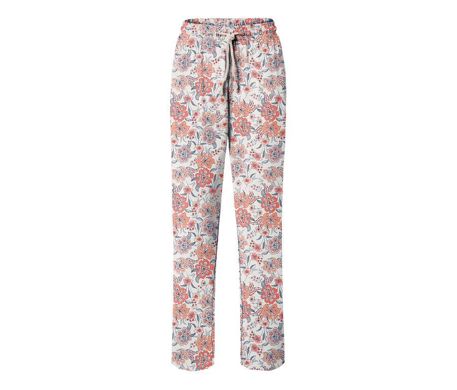 Pantalon de pyjama à motif floral.