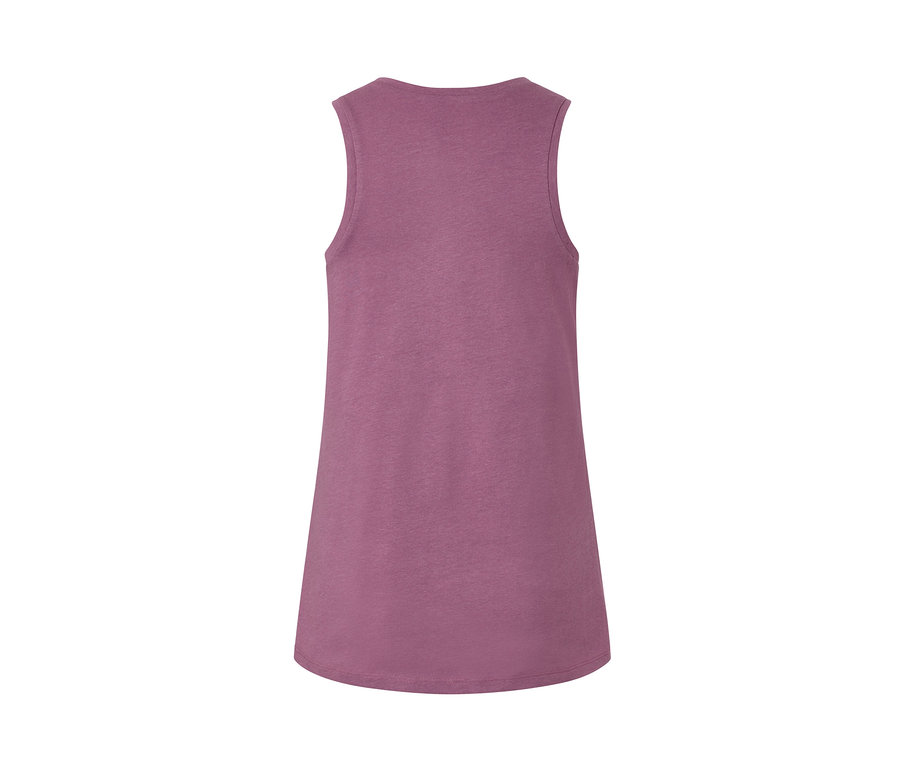 Haut de sport mauve.