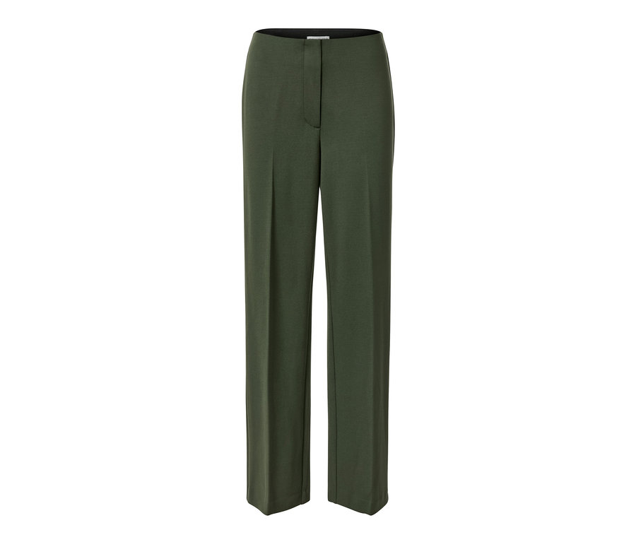 Pantalon en jersey vert.
