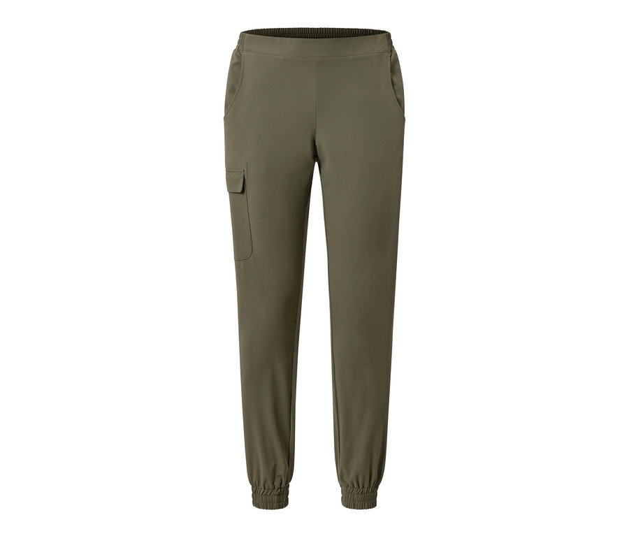 Pantalon de jogging softshell kaki.