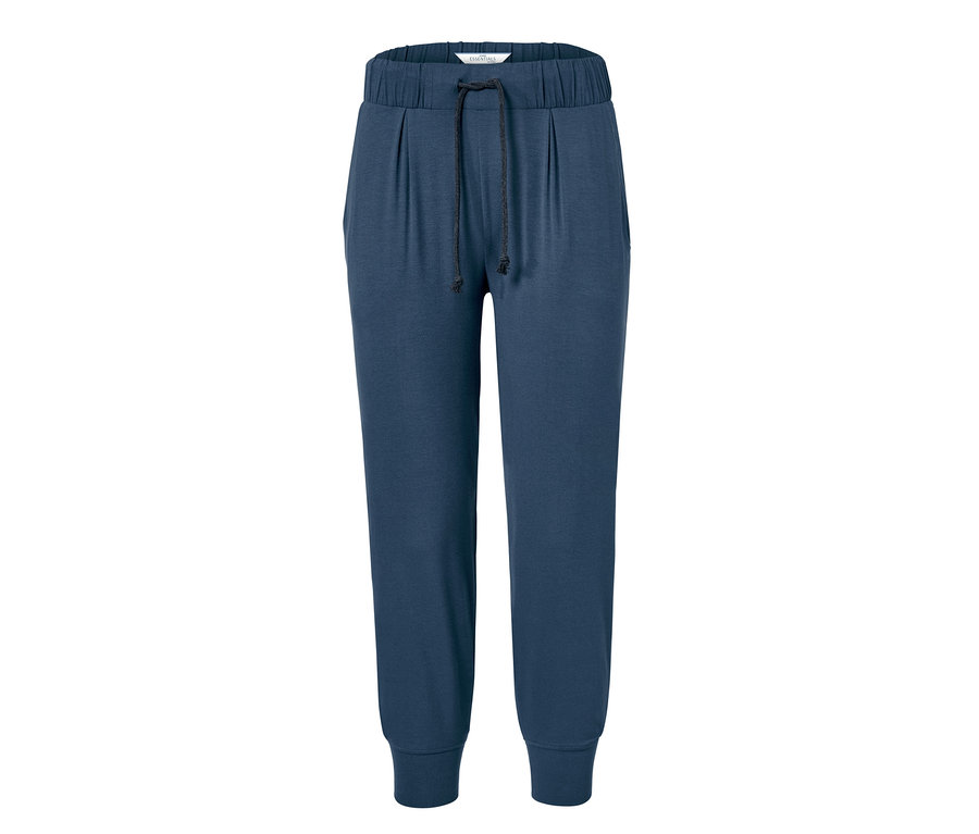 Un corsaire en jersey avec un cordon de serrage foncé à la taille.