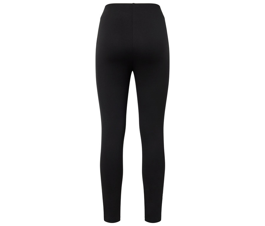 Leggings noires vues de dos.