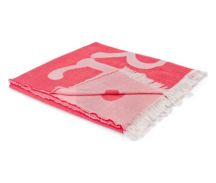 Couverture d’intérieur avec franges