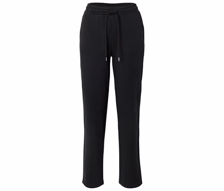 Pantalon de jogging noir avec cordon de serrage.