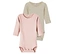 Deux bodies pour bébé NAME IT, keepsake lilac, sont superposés.