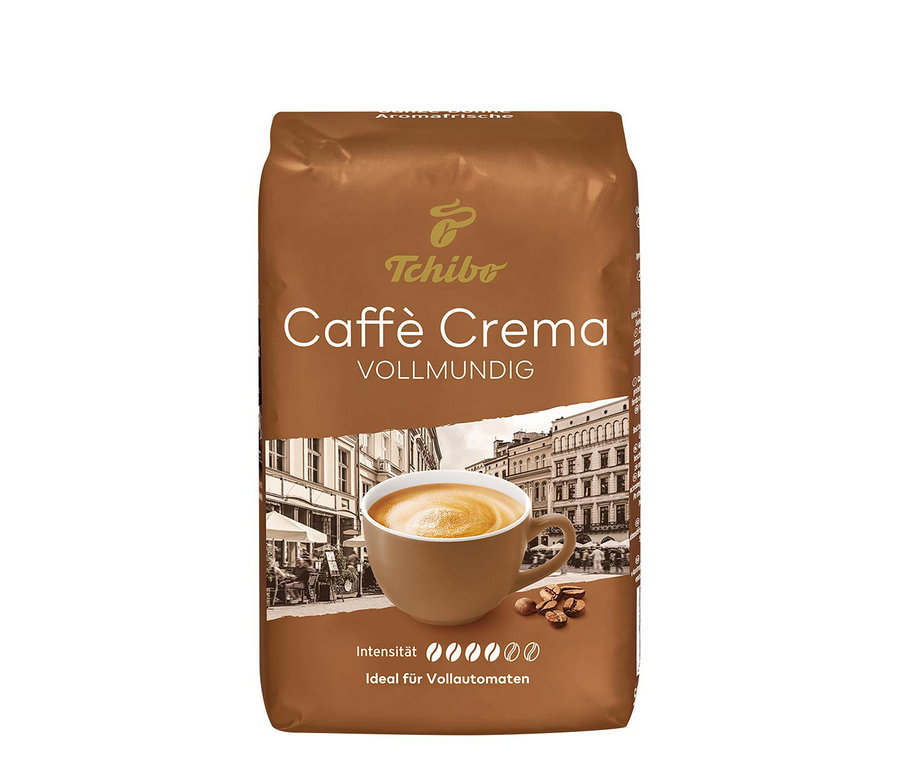 Paquet de café en grains Caffè Crema Vollmundig - 500g.