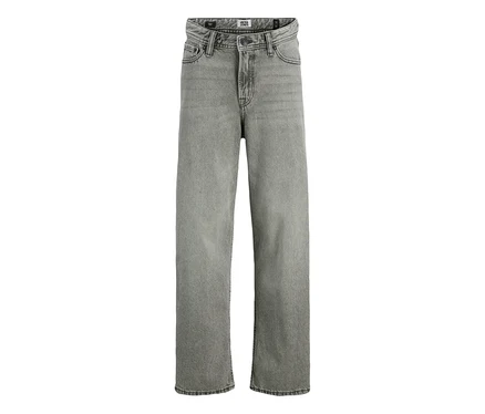 Jean Jack&Jones JJOriginal Alex gris, posé à plat.