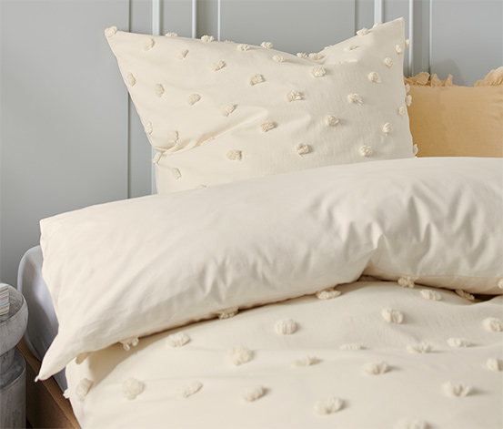 Parure de lit en coton premium, taille normale