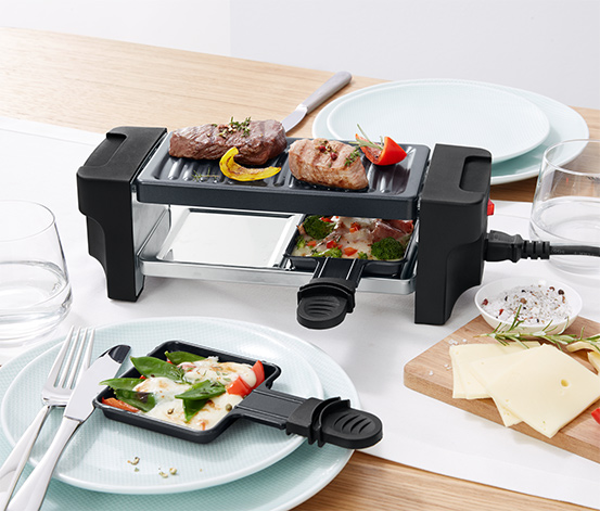 Appareil à raclette pour 2 personnes