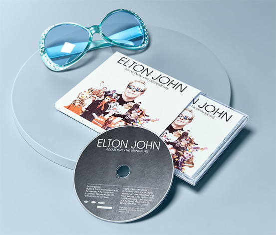 CD Elton John « Rocket Man: The Definitive Hits »