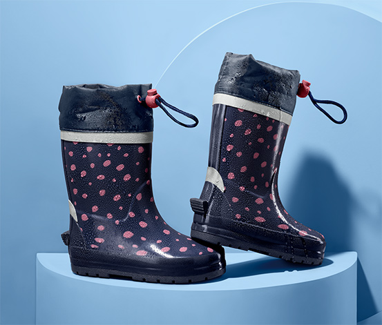 des bottes de pluie