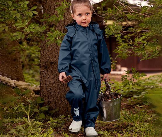 M - bleu - Pantalon de Pluie Imperméable pour Enfant Garçon et