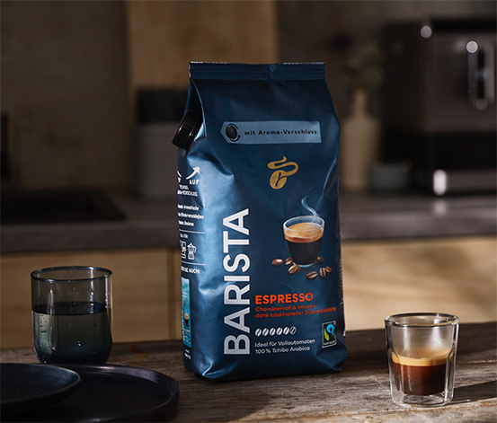 Barista Espresso – 8x 1 kg grains entiers