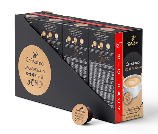 Caffè Crema décaféiné – 4 x 30 capsules