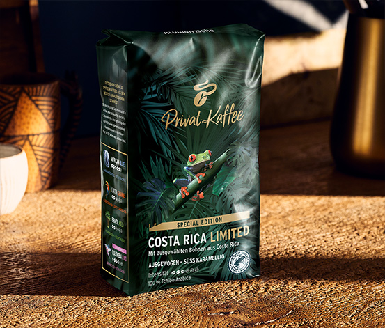 Privat Kaffee Costa Rica Limited - 6x 500 g grains entiers