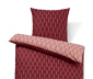 Parure de lit en coton premium, rouge foncé, taille normale