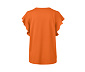 T-shirt à volants, orange