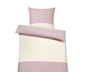 Parure de lit en flanelle, rose, taille normale