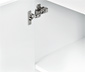 Meuble de salle de bain « Eklund », blanc