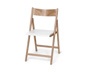 Chaise pliable en bois de frêne certifié FSC®