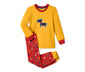 Pyjama, jaune-rouge