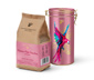 Café d’exception « Paraíso Pink Bourbon » – 250 g grains entiers + boîte à café