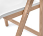 Chaise pliable en bois de frêne certifié FSC®