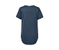 T-shirt long, bleu 