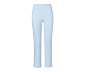 Pantalon stretch 7/8, bleu clair-blanc