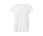 T-shirt en lin mélangé, blanc