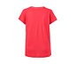 T-shirt en mélange de lin, rouge