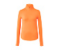 T-shirt fonctionnel thermique à manches longues, orange fluo