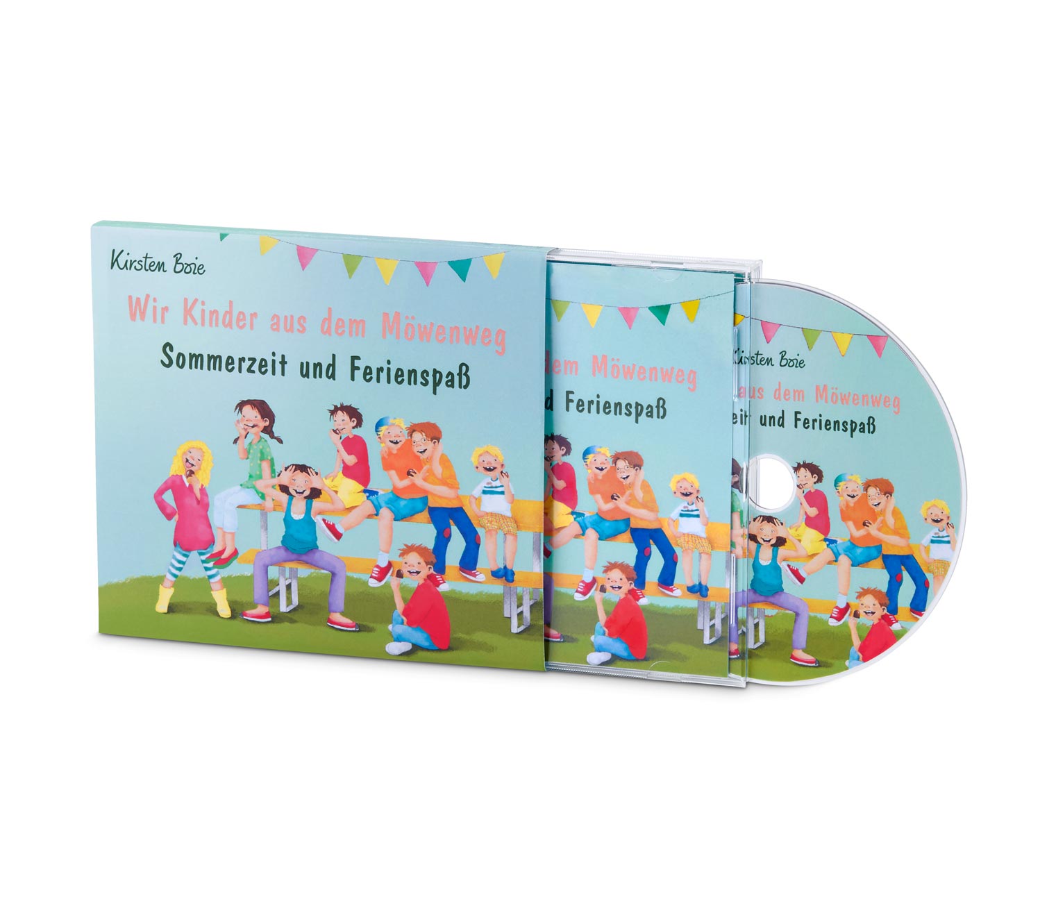 Livre audio « Wir Kinder aus dem Möwenweg – Sommerzeit und Ferienspass » (en allemand)