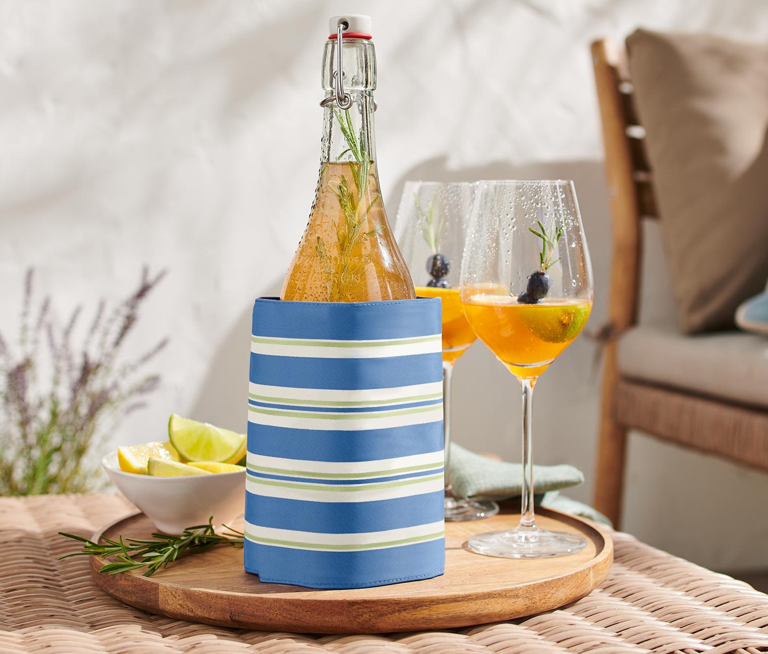 Manchette de refroidissement pour bouteille