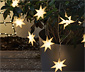 Guirlande lumineuse à LED « étoiles », avec batterie