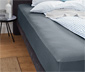 Drap-housse pour lit à sommier tapissier, taille double, gris foncé