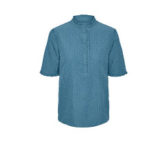 Blouse aspect froissé