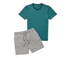 Ensemble pyjama shorty