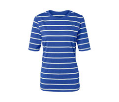 T-shirt demi-manches, à rayures