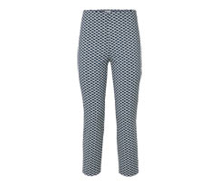 Pantalon stretch imprimé 7/8