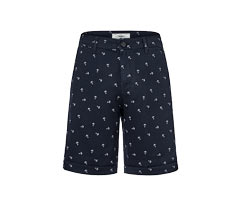 Short à imprimé ancre