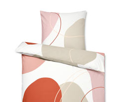 Parure de lit en percale, taille normale