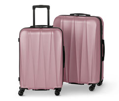Ensemble de valises rigides, taille moyenne et grande taille