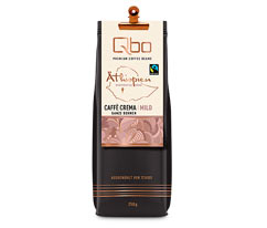 Qbo Premium Coffee Beans de la « Coopérative Homa » Café crème Doux – 250 g en grains entiers
