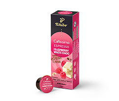Flavoured Espresso – Raspberry White Choc – 10 capsules