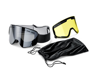 Masque de ski avec écrans interchangeables et aimantés